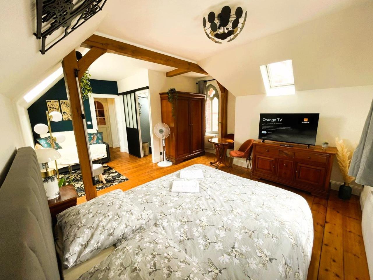 La Villa Bligny Étretat Rom bilde